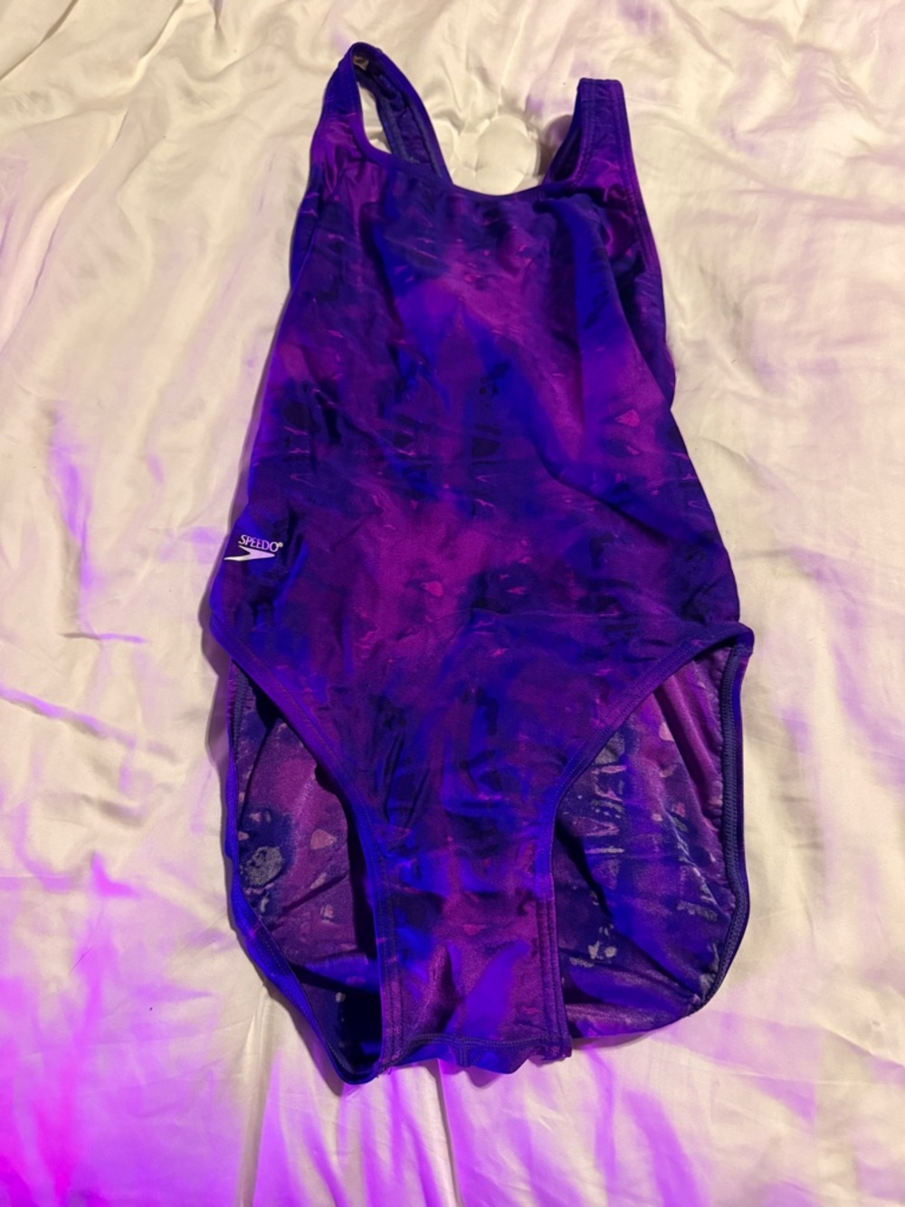 Speedo Purple One-Piece Swimsuit
